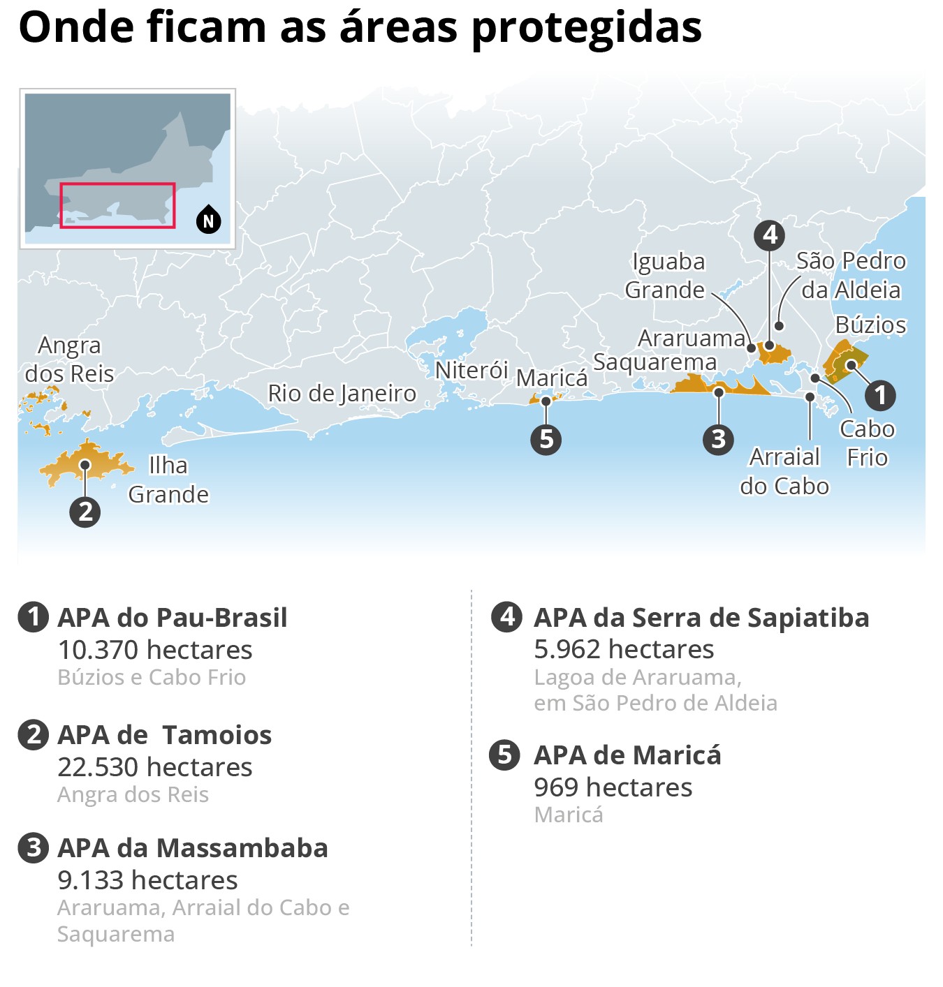 Decreto de Castro permite que Alerj flexibilize regras e reveja limites de áreas de proteção ambiental no litoral do Rio, dizem especialistas