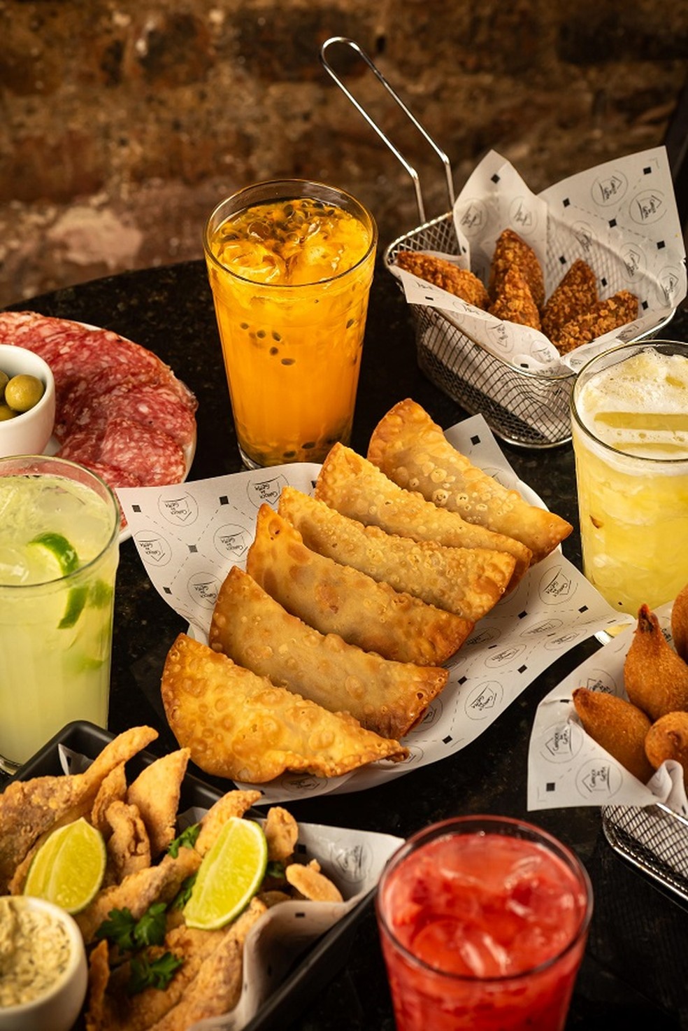 Comidinhas do Carioca da Gema — Foto: Divulgação / Foto de Tomás Vélez