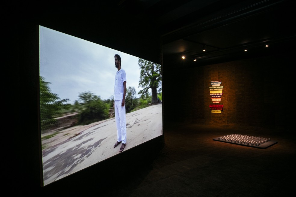 Works by Andre Vargas on display 