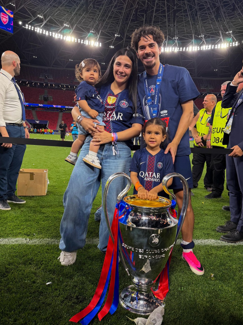 Tatiana Rendeiro Torres é casada com Vitinha — Foto: Reprodução