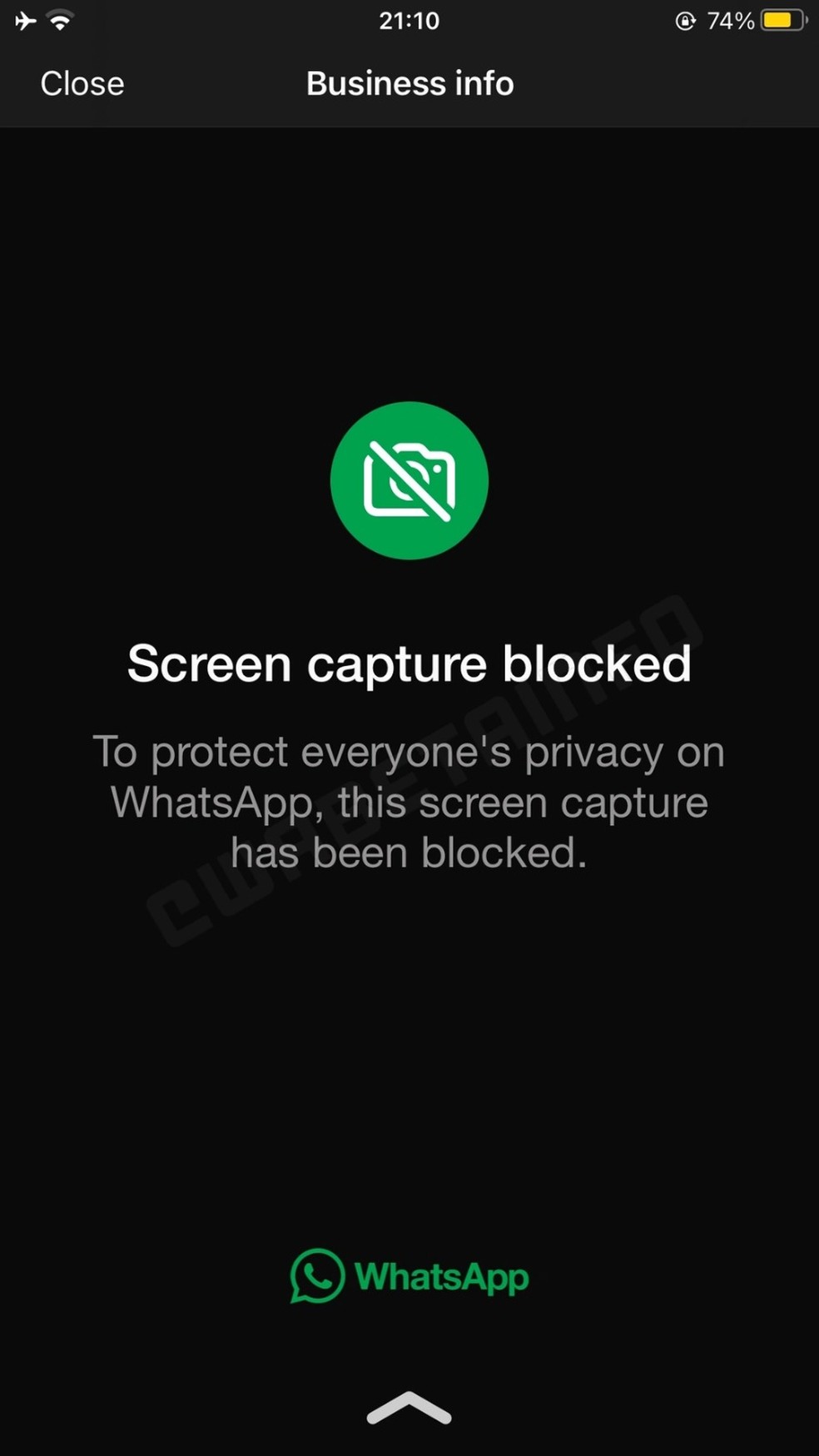 WhatsApp vai bloquear opção de fazer prints em fotos de contatos ...