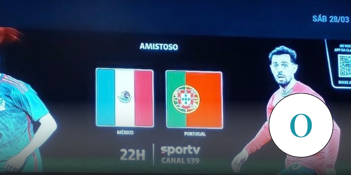 Nota 0: Sportv anuncia amistoso, mas não transmite