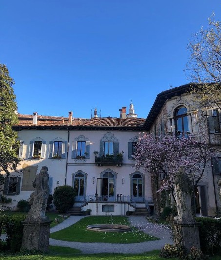 Casa degli Atellani foi comprada pelo bilionário francês Bernard Arnault — Foto: Reprodução/Instagram