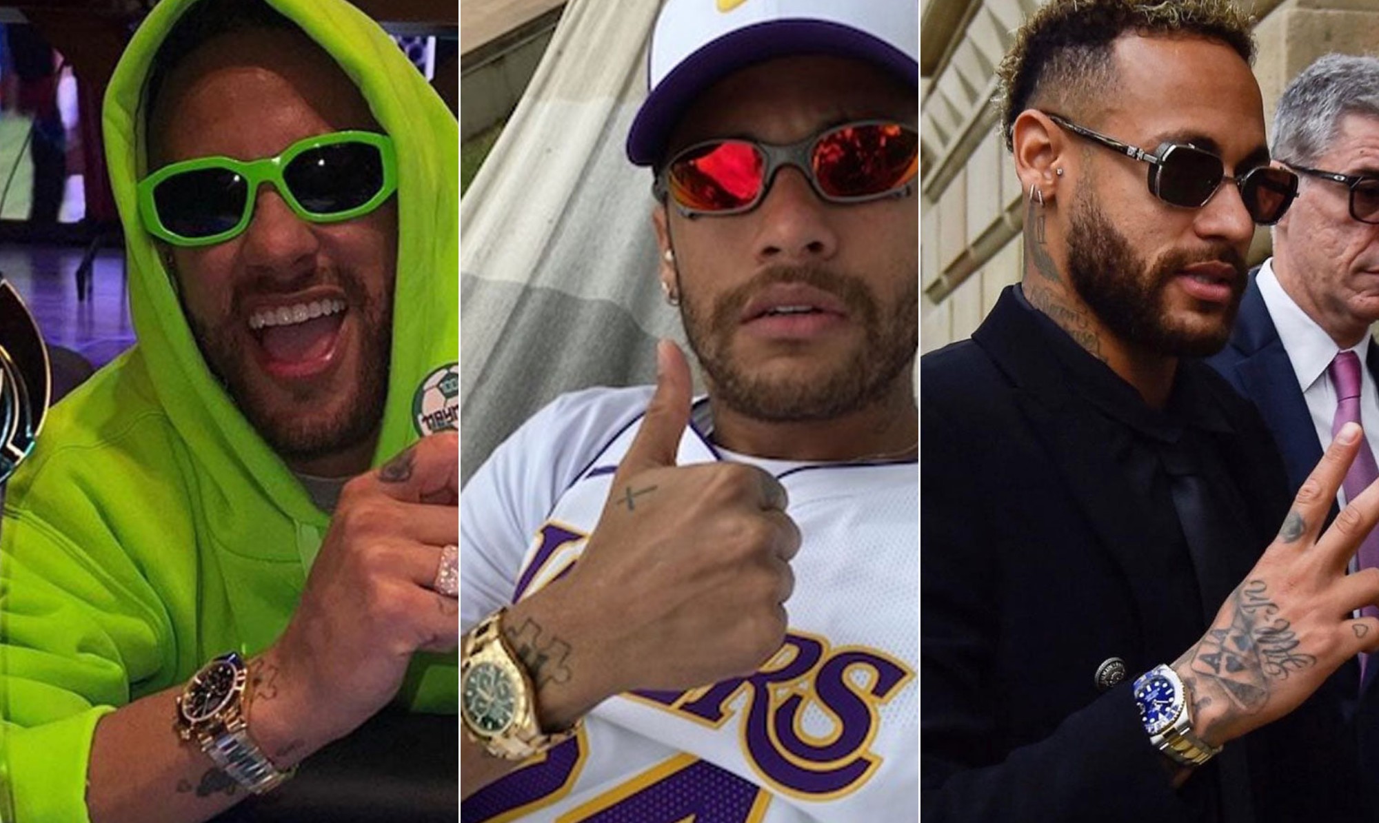 Os relógios de Neymar: Jogador reúne coleção de luxo que pode chegar a quase R$ 35 milhões; veja modelos