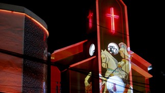Caminho de ogum: referênciaé -igreja de Saint Jorge, em Quintino - foto: Fabiano Rocha /agência Globo