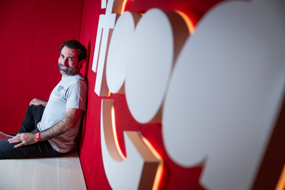 Diego Barreto, CEO do iFood: para ele, tecnologia proprietária é vital para se destacar no mercado — Foto: Maria Isabel Oliveira