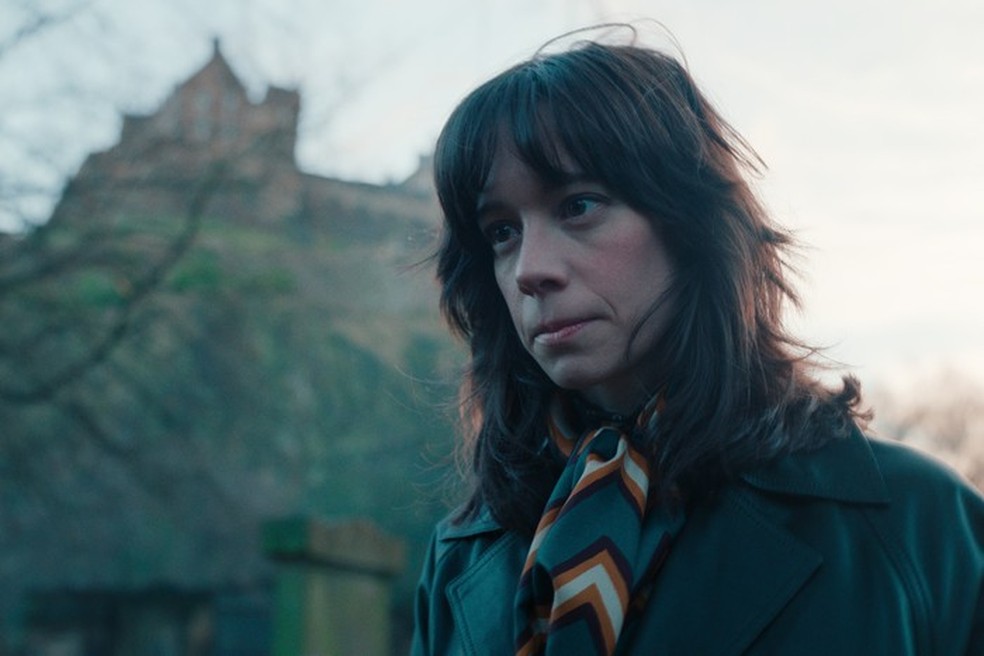 Chloe Pirrie/Merritt em "Dept Q" — Foto: Divulgação