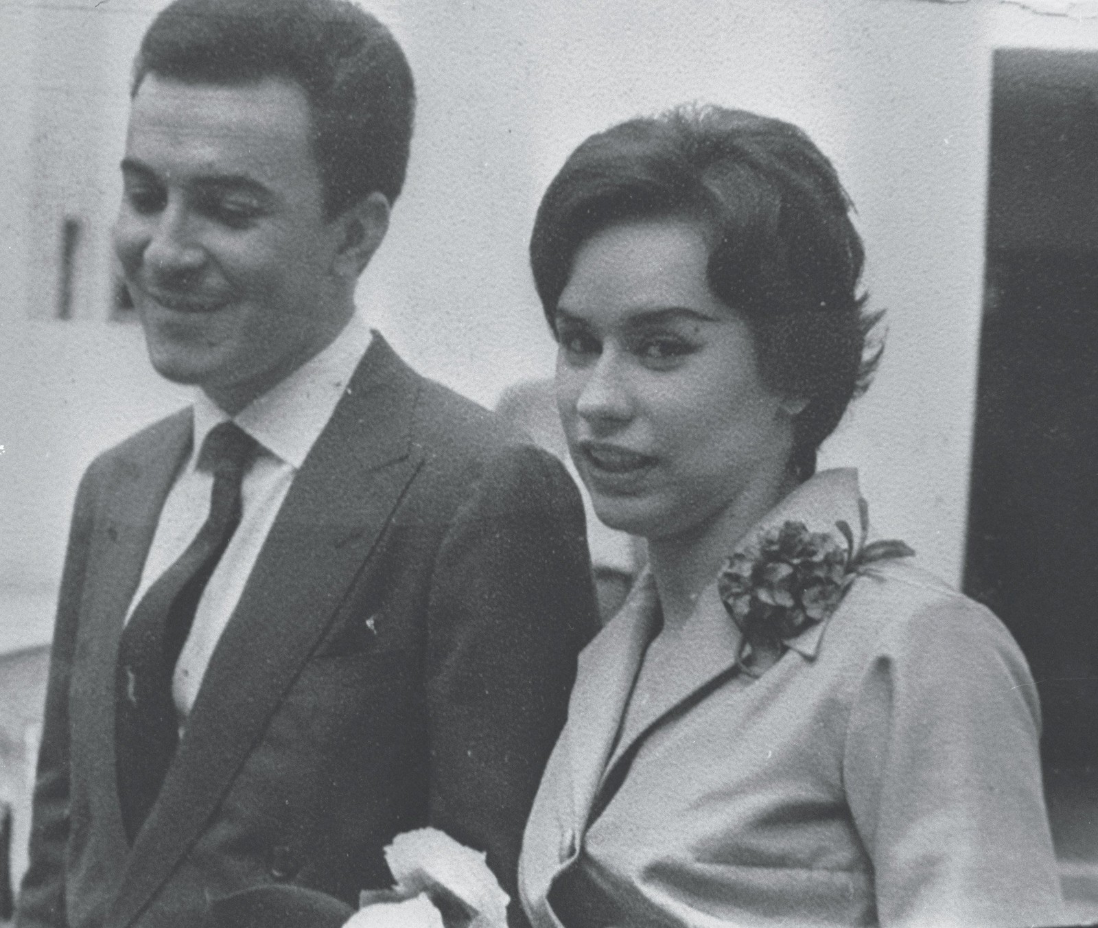 João Gilberto com a esposa Astrud Gilberto - Foto reprodução
