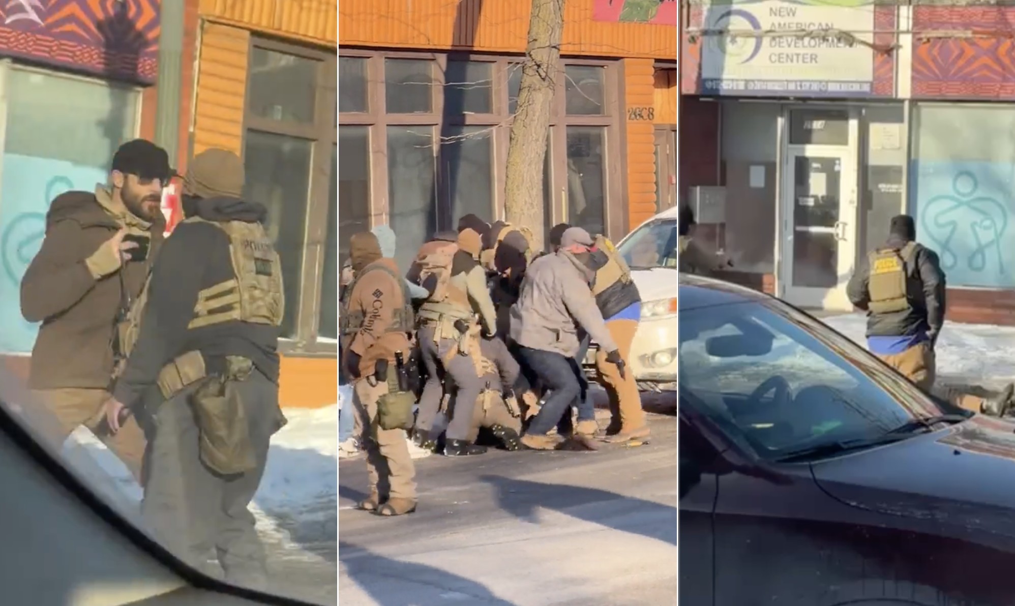 Cronologia mostra abordagem de agentes federais que levou &agrave; morte de americano; v&iacute;deos contradizem vers&atilde;o do governo Trump