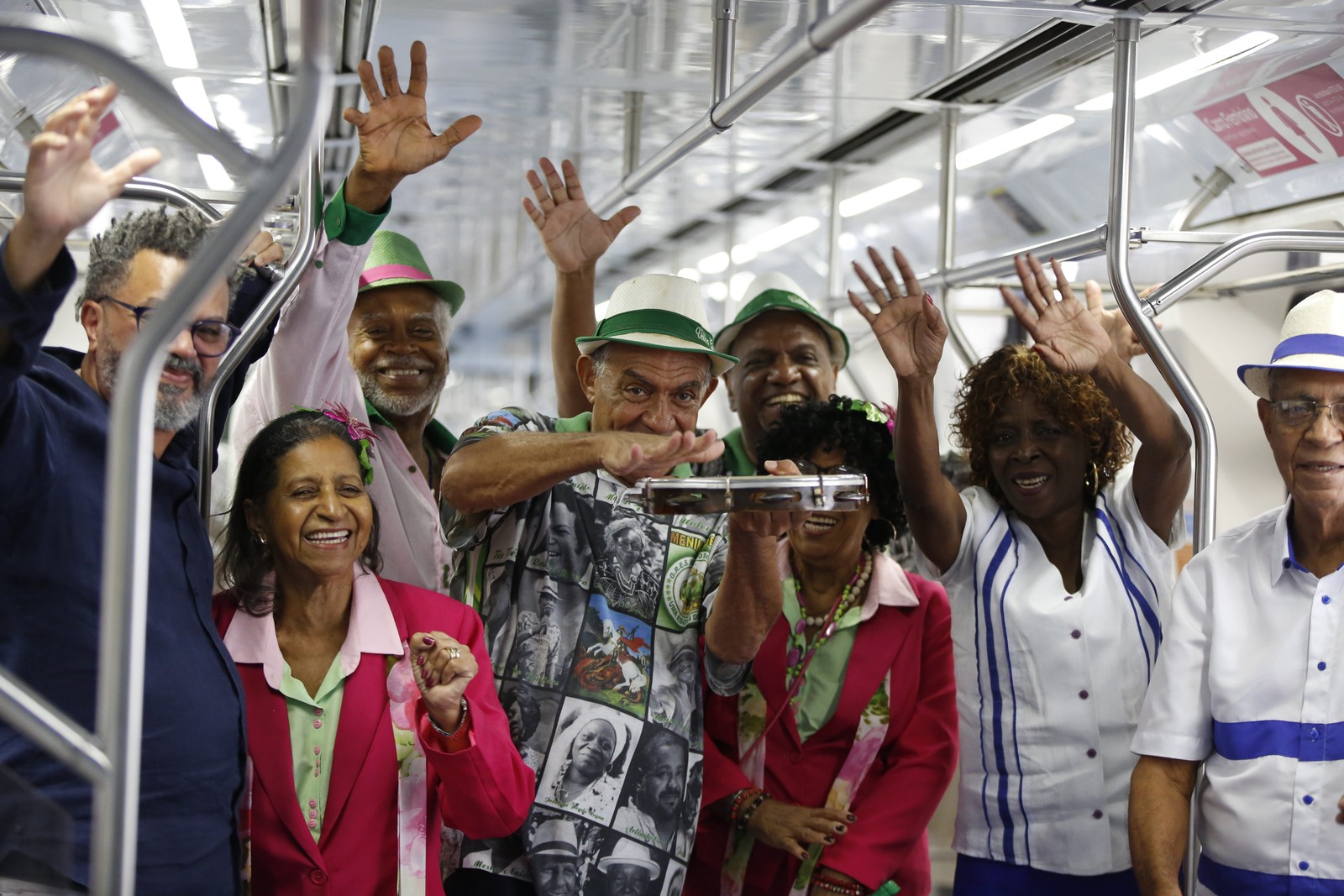 The 29th edition of Trem do Samba takes place on Saturday (7) - Photo: Custodio Coimbra/Agência O Globo
