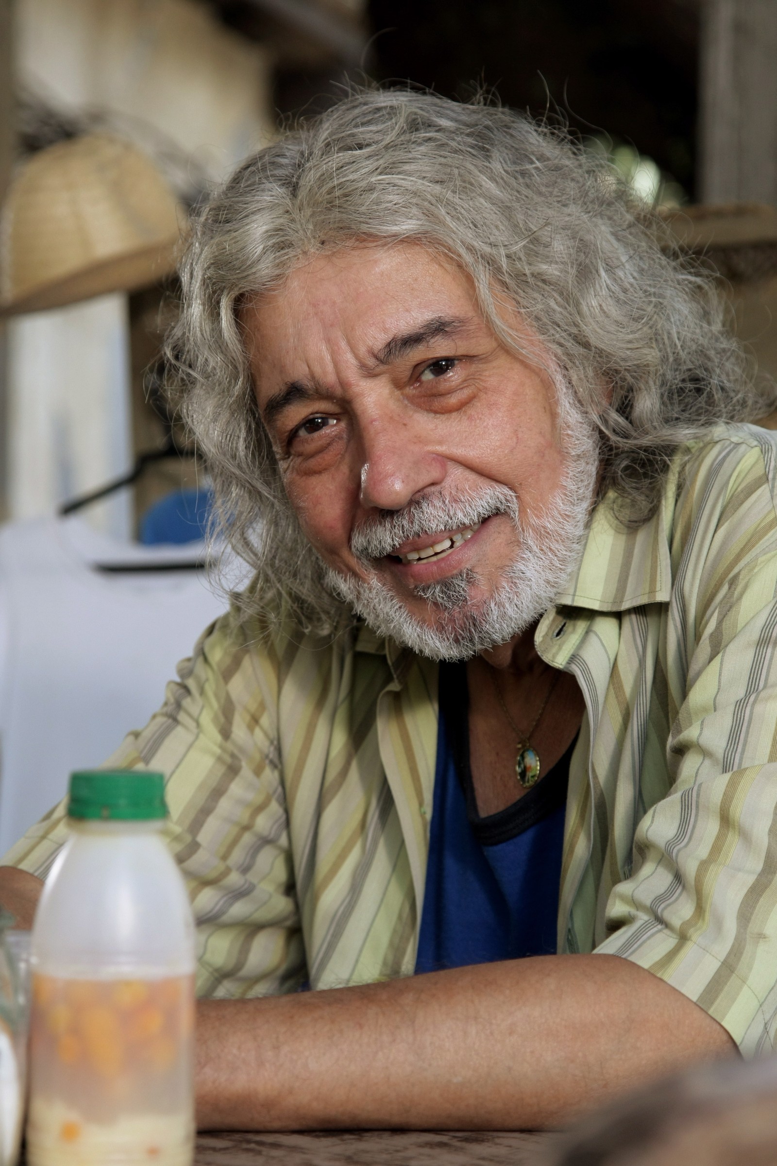 Pedro Paulo Rangel durante as gravações de "Amor eterno amor", novela da Globo de 2012 — Foto: Fábio Guimarães