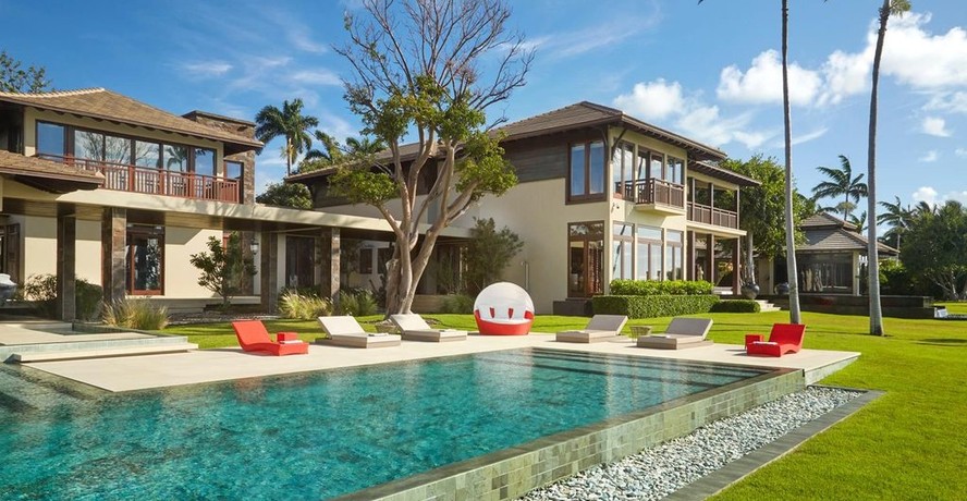 Projeção de imóvel que, segundo The Real Deal, foi comprado por Vorcaro em Miami