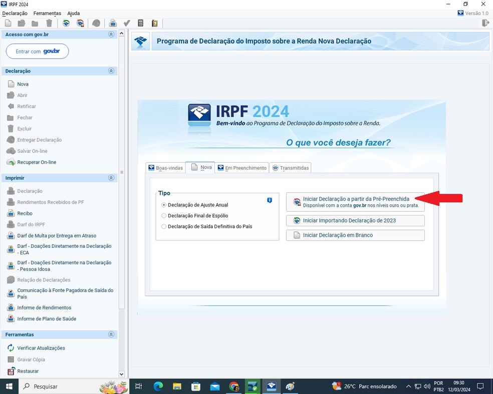 Como Fazer A Declaração De Imposto De Renda Pré-Preenchida?