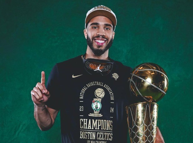 Jayson Tatum (Boston Celtics, NBA, 314 milhões) — Foto: Reprodução