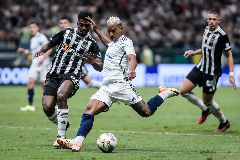 Cruzeiro carrega vantagem para o segundo jogo contra o Atlético-MG — Foto: Gustavo Aleixo/Cruzeiro
