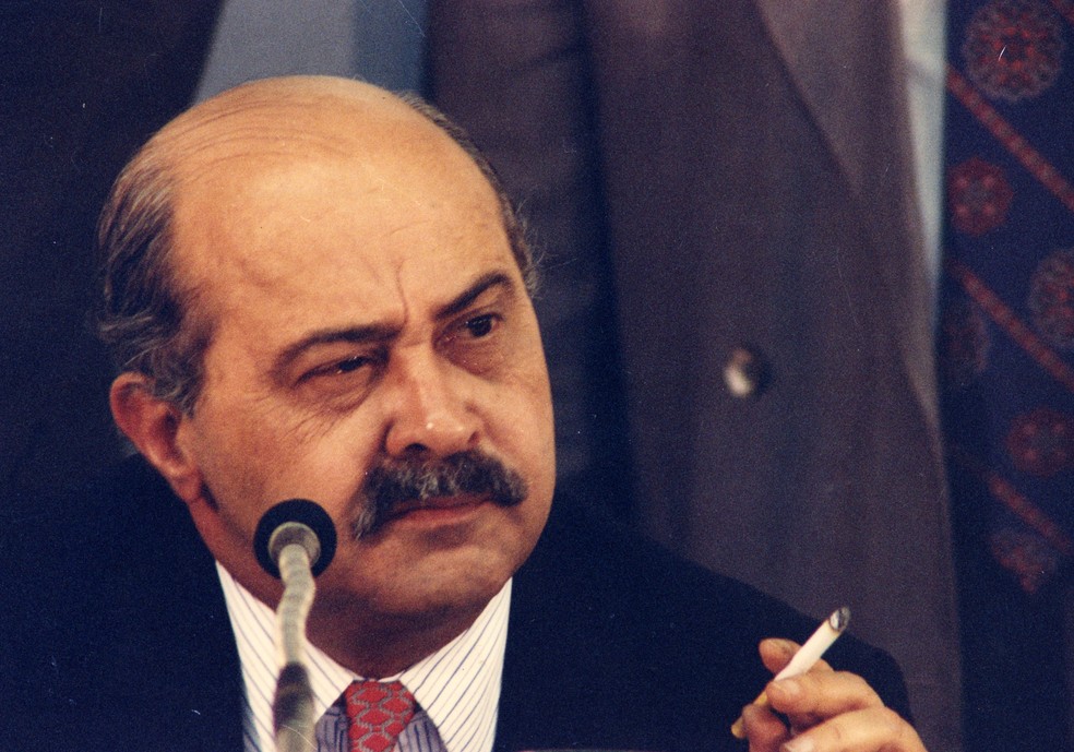 Paulo César Farias, ex-tesoureiro de Fernando Collor, em 1994 — Foto: Sérgio Marques/Agência O GLOBO
