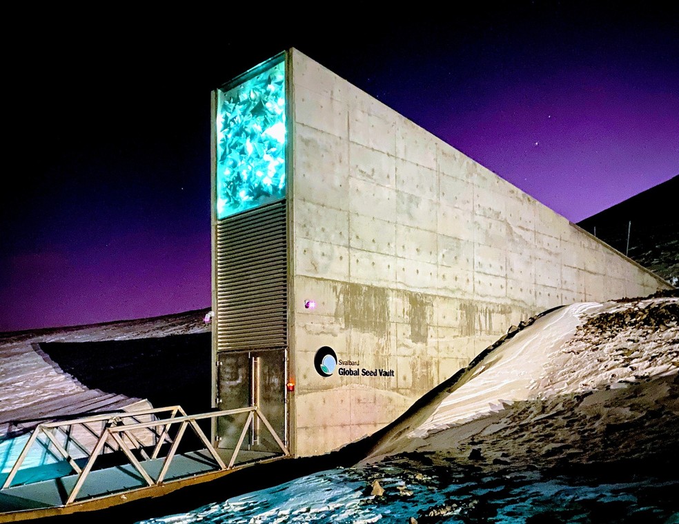 cofre do fim do mundo, que abriga sements d divers diverses eossistemas- foto: creative sharing