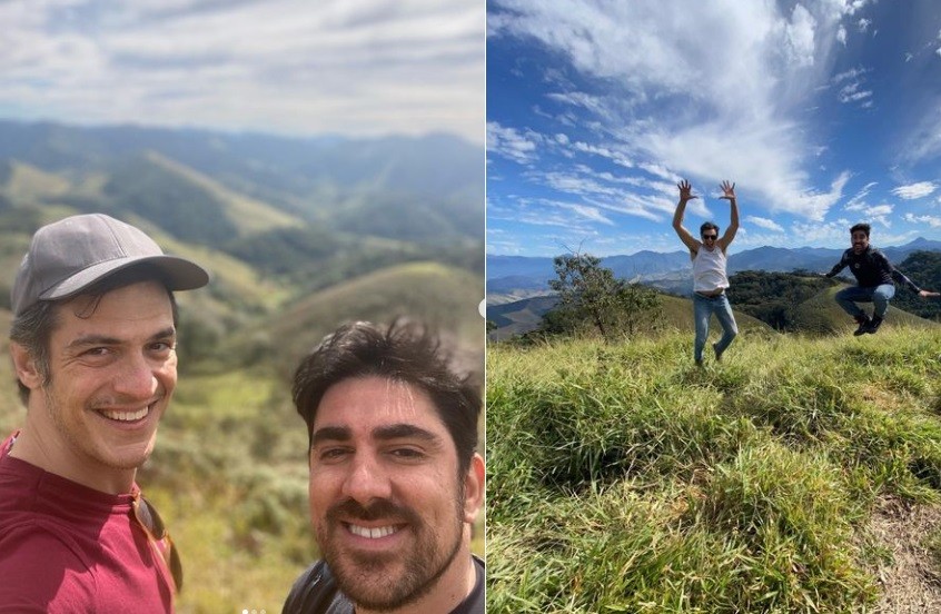 Mateus Solano e Marcelo Adnet compraram propriedade em Minas Gerais — Foto: Reprodução/Instagram