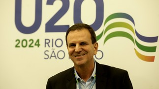Prefeito Eduardo Paes falou com exclusividade ao Globo — Foto: Gabriel de Paiva / Agência O Globo