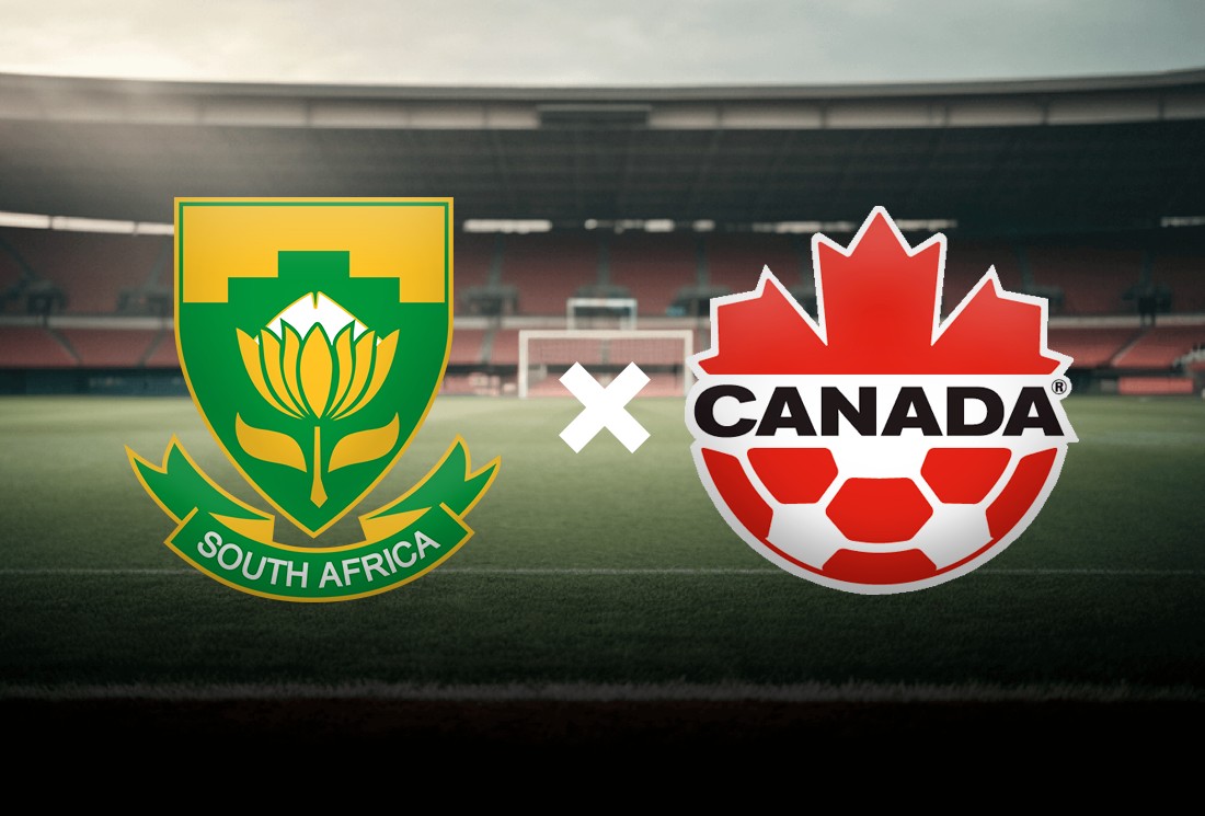 África do Sul x Canadá: onde assistir ao vivo ao jogo da Copa do Mundo de 2026