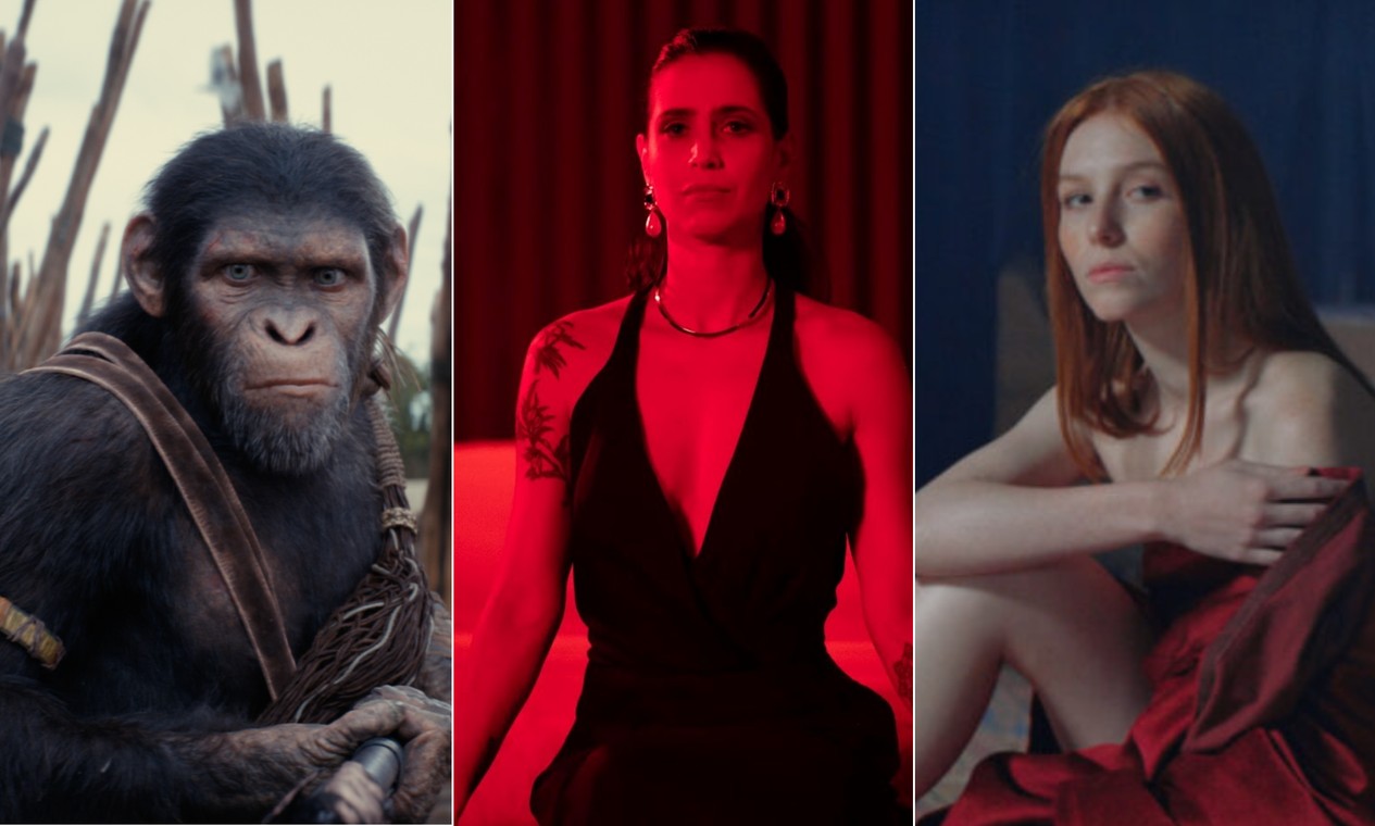 'Planeta dos Macacos: o reinado', 'Vermelho Monet': veja todos os filmes em cartaz