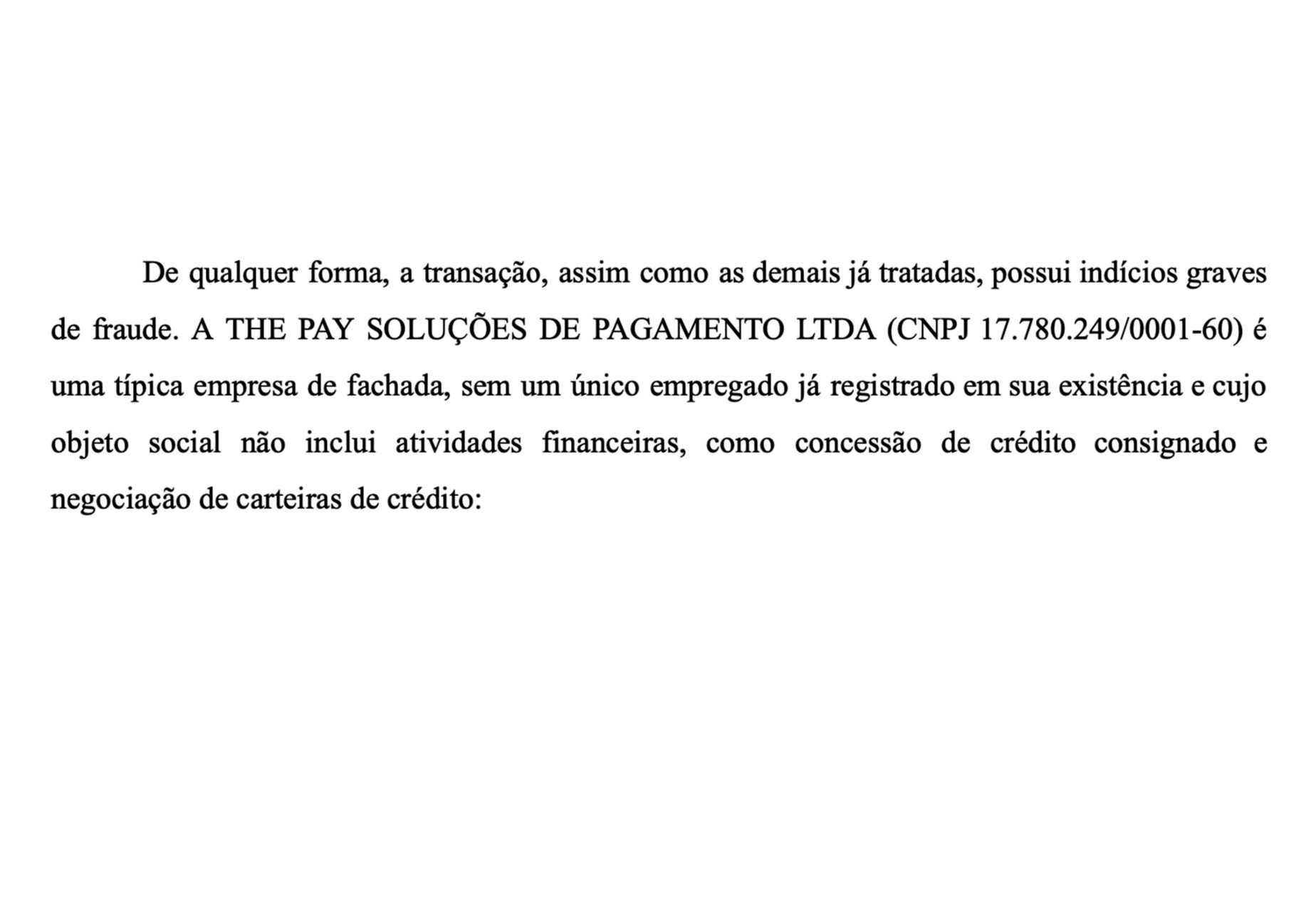 Master e BRB fizeram negócio de R$ 303 milhões com empresa de atendente de lanchonete investigada por golpe