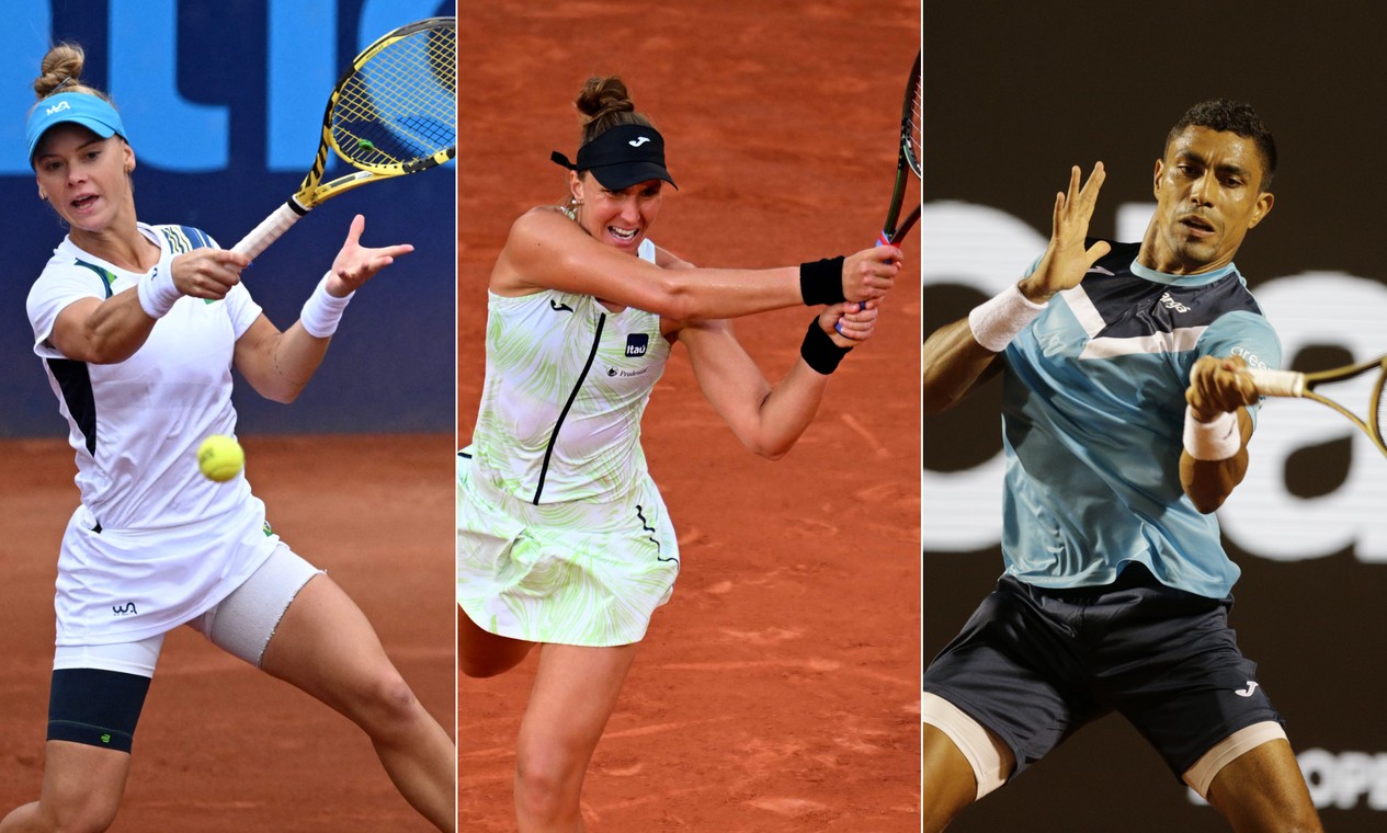 Roland Garros tem maior número de brasileiros na chave principal desde 1988