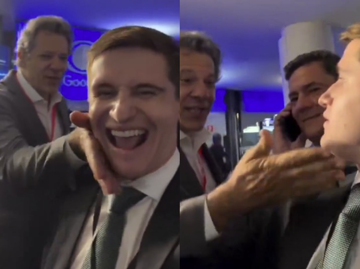 Pavanato provoca Haddad como 'demitido' e leva tapinha no rosto após debate na Band; vídeo