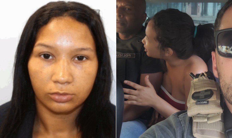 Amanda Couto Deloca, de 23 anos, foi detida pela polícia por suspeita de dopar turistas em Copacabana — Foto: Reprodução