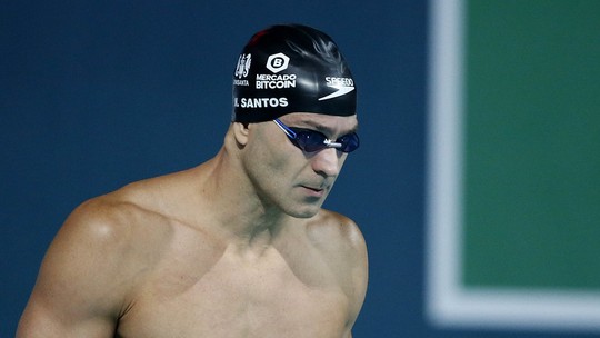 Aos 42 anos, Nicholas Santos tenta ampliar recorde no Mundial de Esportes Aquáticos