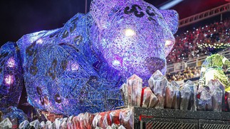 Desfile da Grande Rio — Foto: Hermes de Paula / Agência O Globo