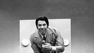 Silvio Santos em dezembro de 1972 — Foto: Agência O Globo