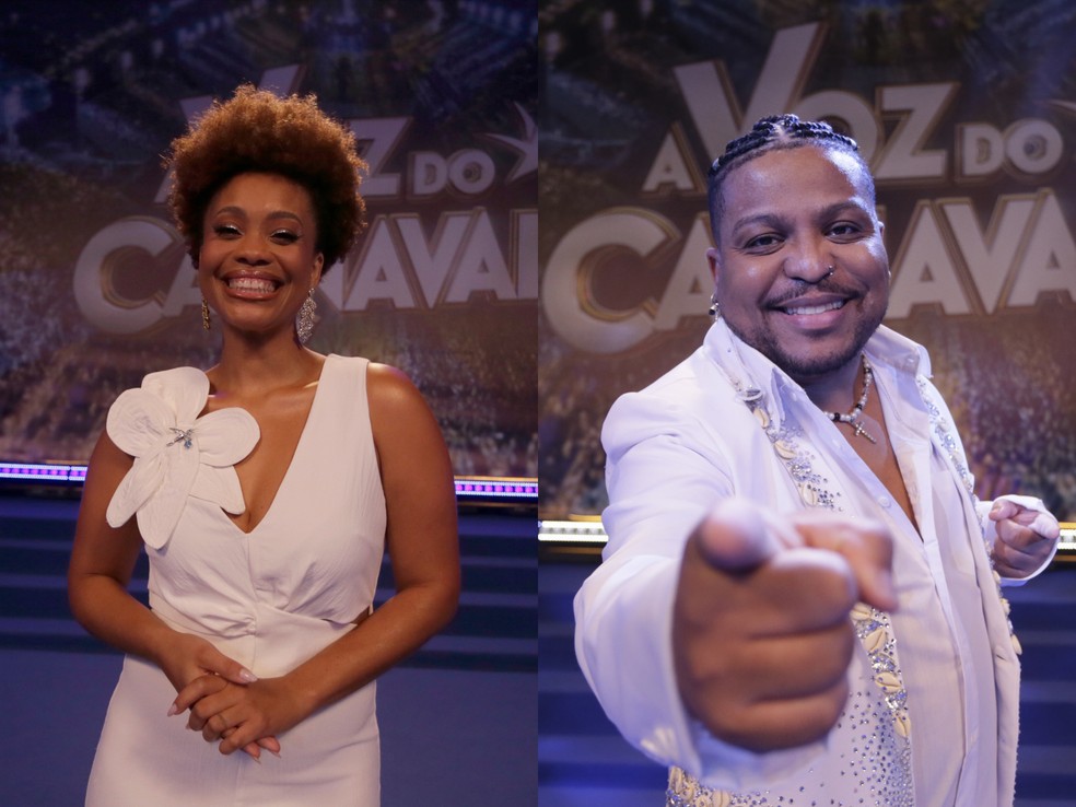 Jéssica Martin e Nino, novos intérpretes da Beija-Flor de Nilópolis — Foto: Marcelo Theobald / Agência O Globo