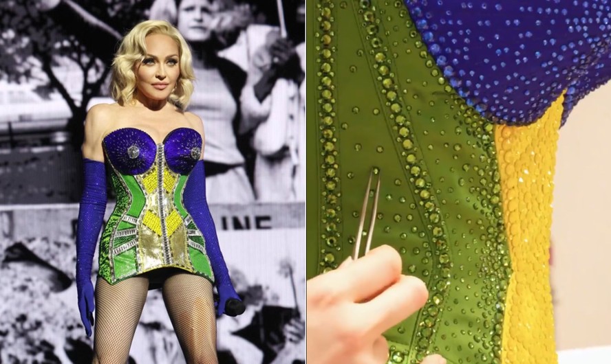 Jean Paul Gaultier compartilha processo de criação do look