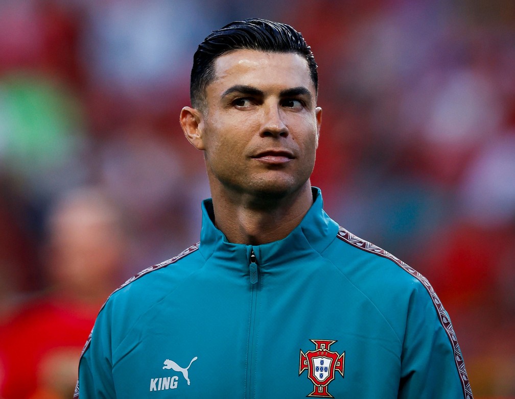 Cristiano Ronaldo marcou em cinco Copas — Foto: FILIPE AMORIM / AFP