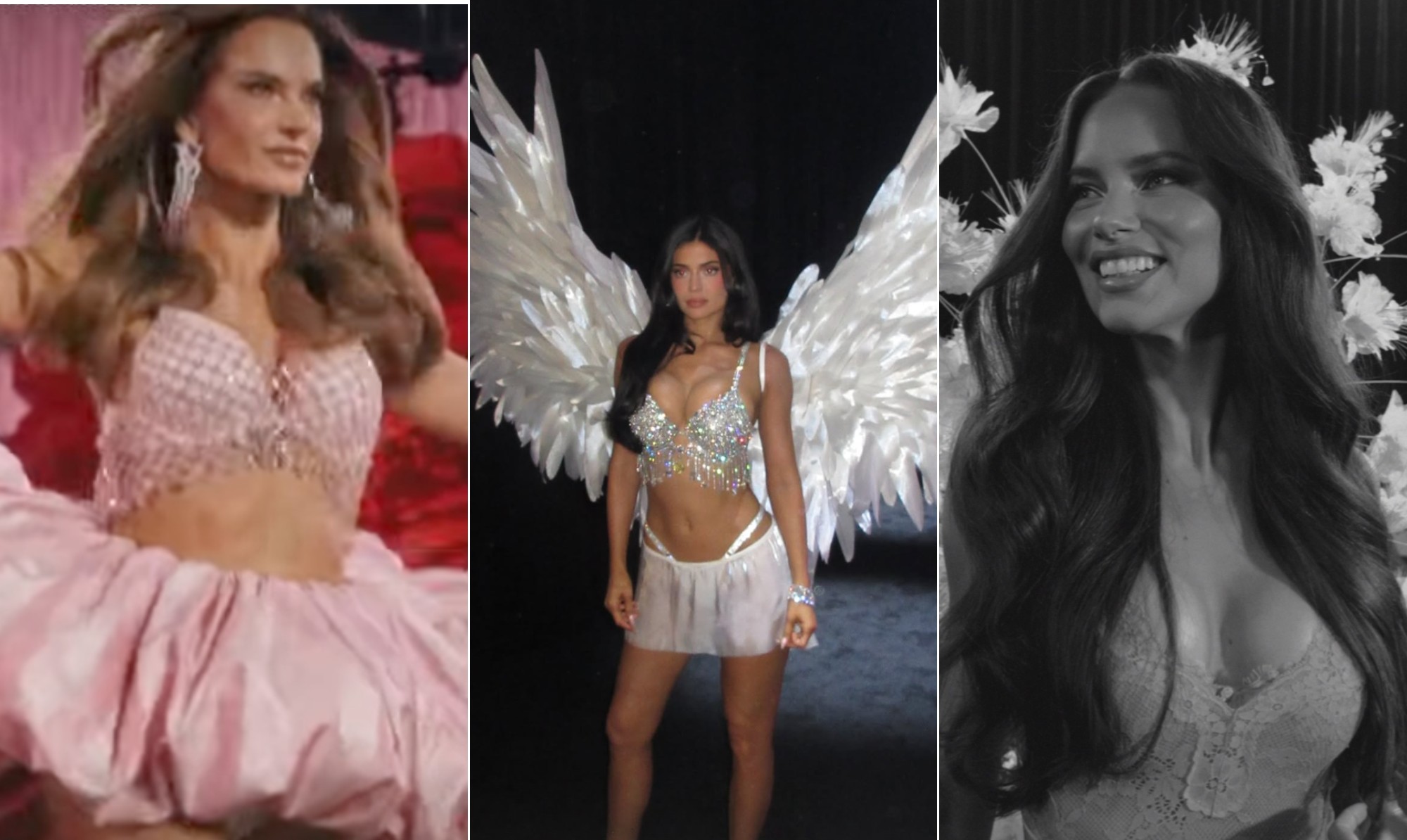 Sem histórico nas passarelas da marca, Kylie Jenner ganha Fantasy Bra e web compara com Adriana Lima e Alessandra Ambrosio