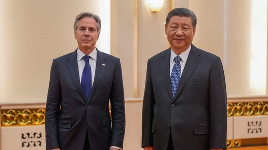 Advertido sobre 'linhas vermelhas' de Pequim, secretário de Estado dos EUA cobra China sobre Ucrânia e Oriente Médio