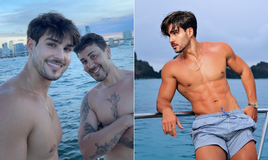 Carlinhos Maia e o amigo Lucas Lobato / Instagram 