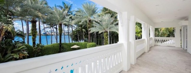 Mansão de Diddy em Biscayne Bay — Foto: Divulgação