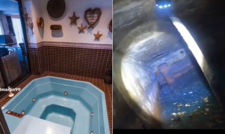 Casal reforma jacuzzi em casa e descobre túnel construído por criminosos há mais de 100 anos, nos EUA; vídeo