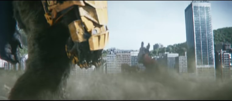 Film Godzilla X Kong: The New Kingdom, in Copacabana — Photo: Reproduction