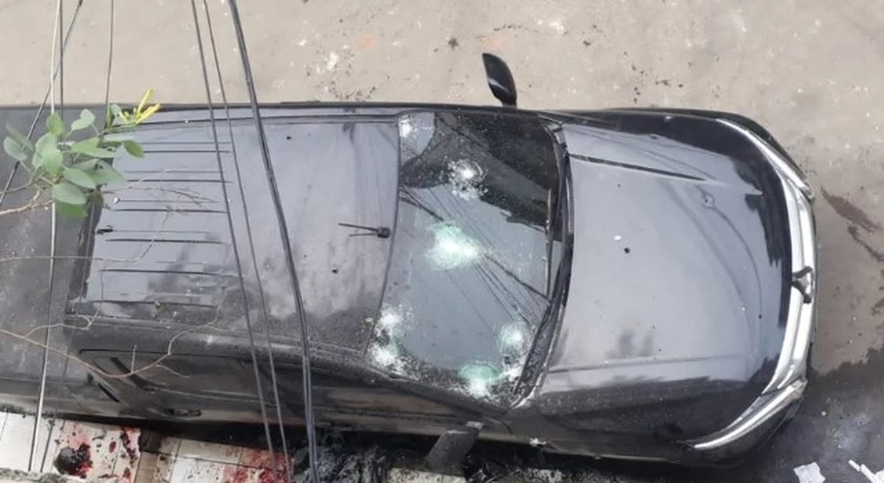 Execução de Marquinho Catiri: assassinato cinematográfico — Foto: Reprodução