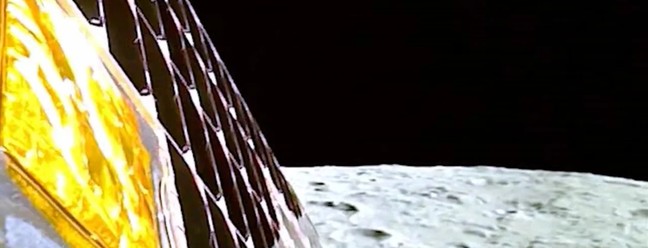 Índia pousa foguete em região inexplorada da Lua — Foto: Divulgação