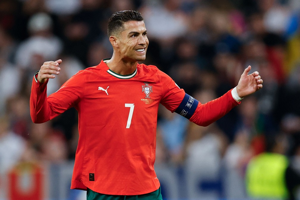 Cristiano Ronaldo will play his last World Cup for Portugal next year — Photo: Alexandra BEIER / AFP