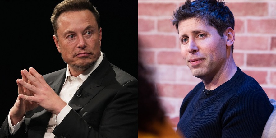 Musk e Altman discordam sobre o projeto de US$ 100 bilhões em Inteligência Artificial.