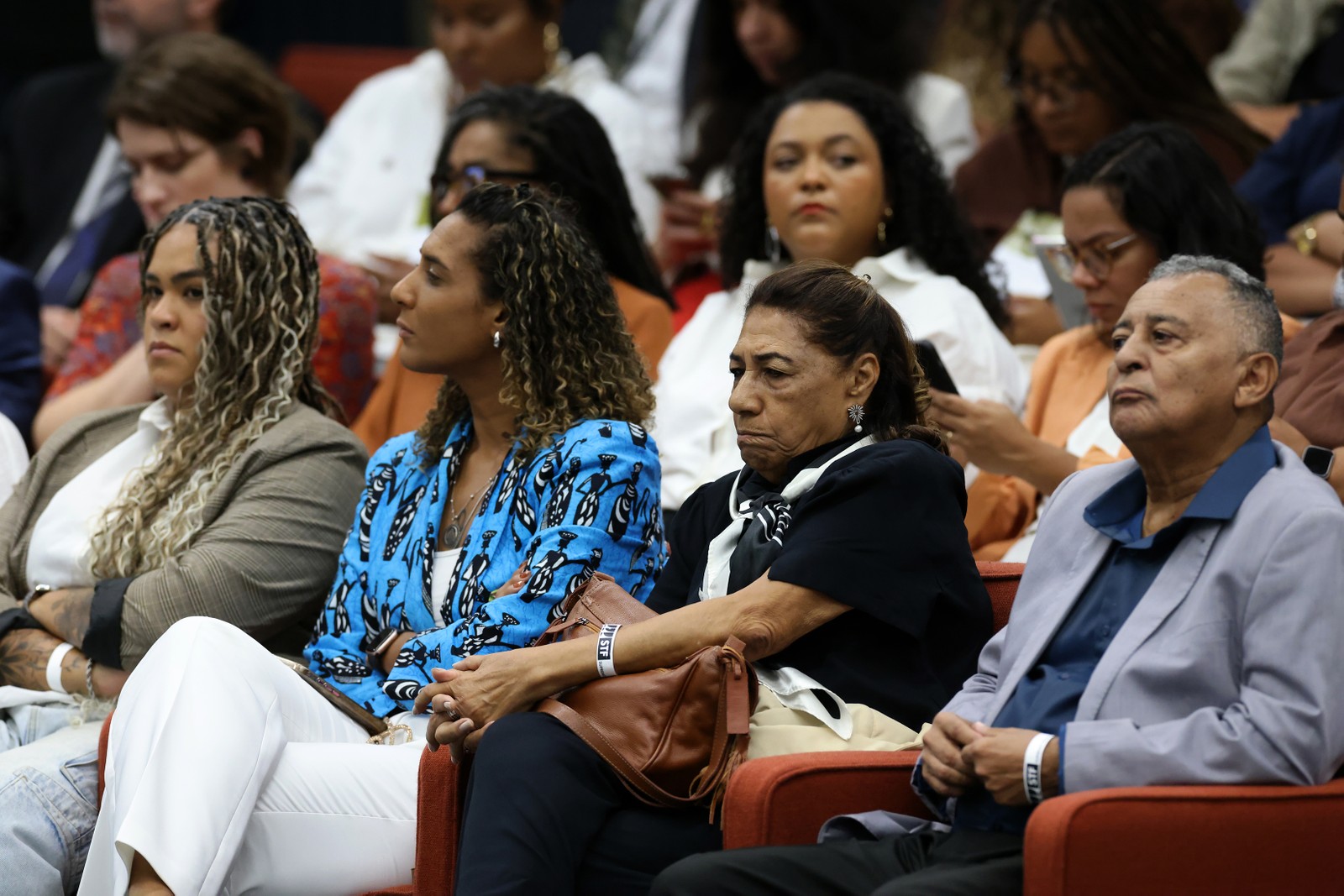 Primeiro dia do julgamento do caso Marielle Franco no STF — Foto: Gustavo Moreno/STF