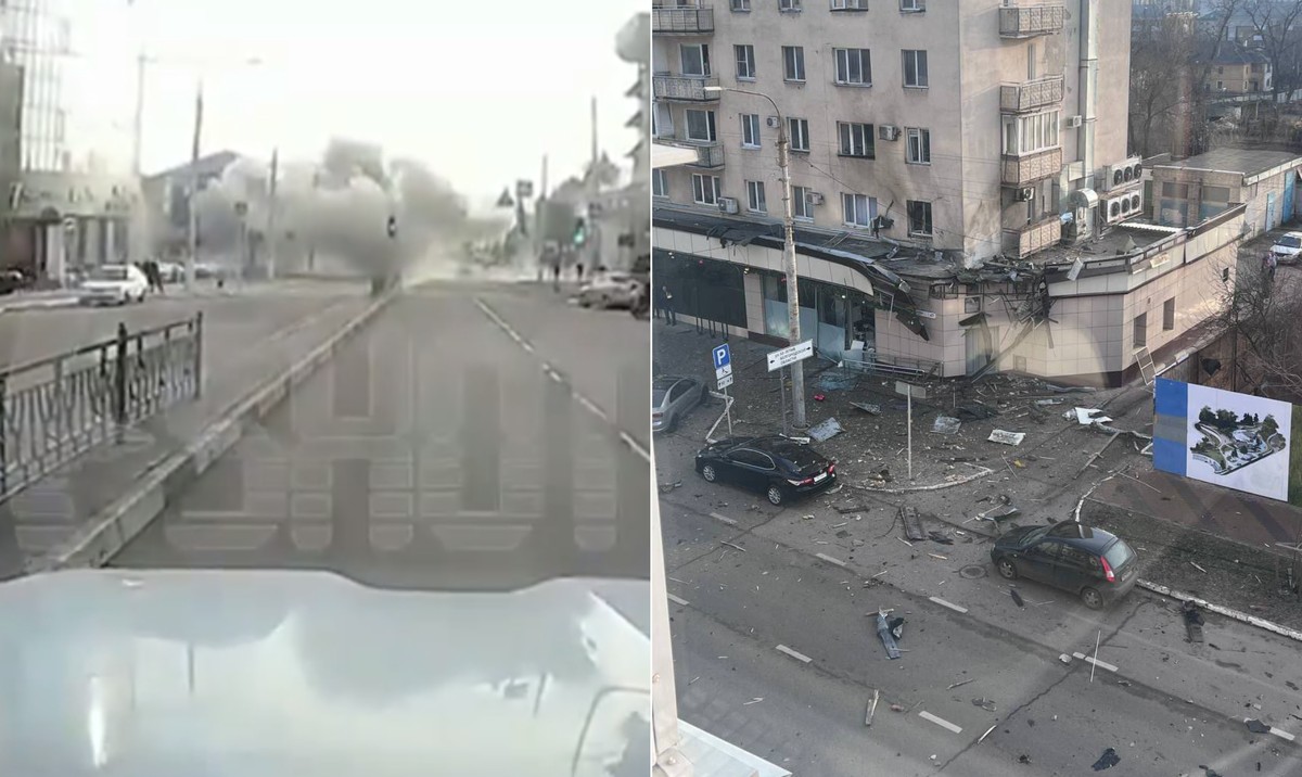 V&iacute;deos mostram momento do bombardeio ucraniano na R&uacute;ssia que deixou ao menos 14 mortos; assista