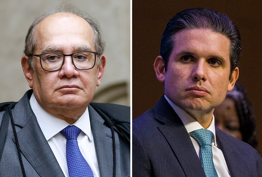 Gilmar Mendes e Hugo Motta