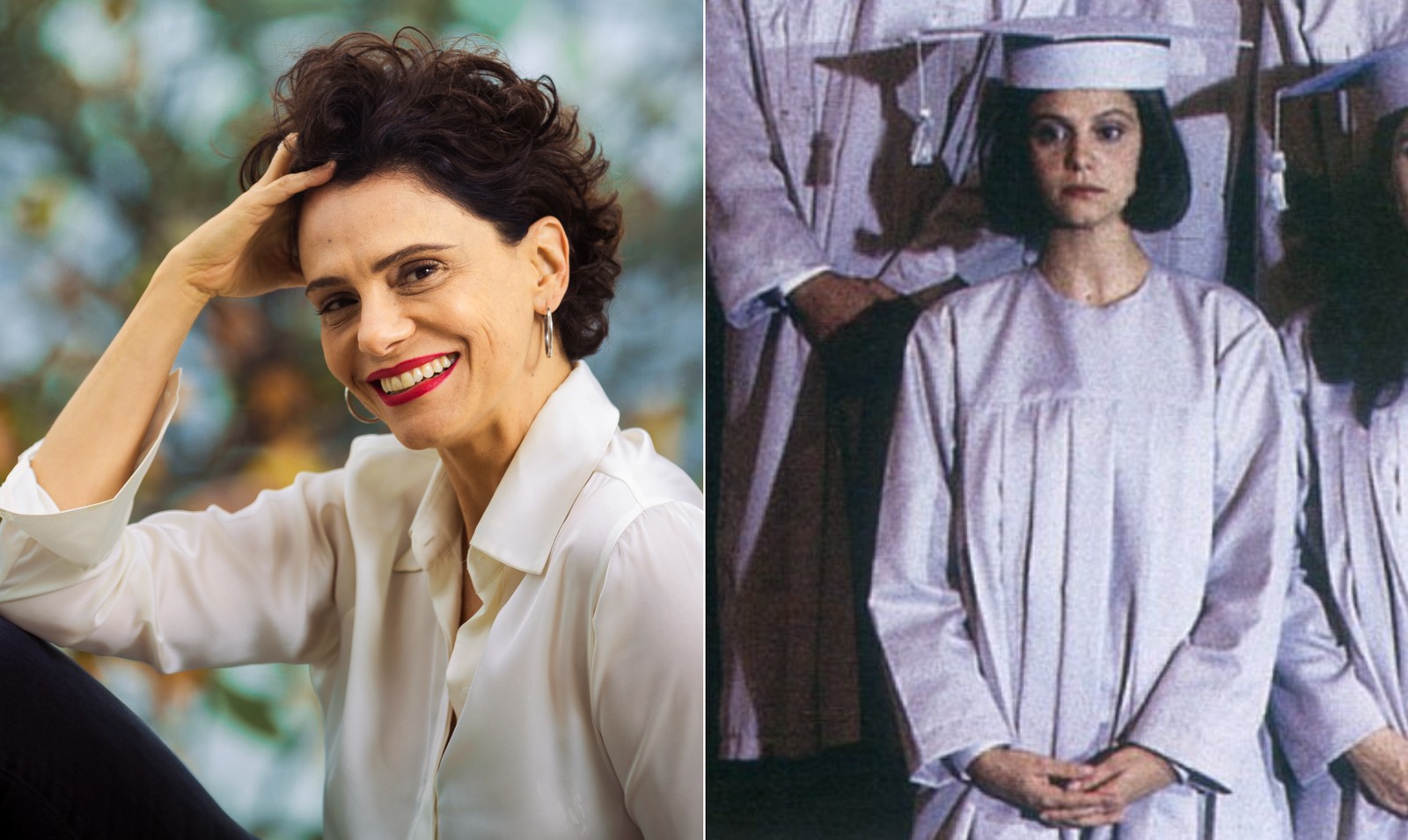 Atriz Malou Galli, que interpretará Selena no remake de Vale Tudo, em 1987, um ano antes da exibição do clássico – Foto: Leo Martins e TV Globo