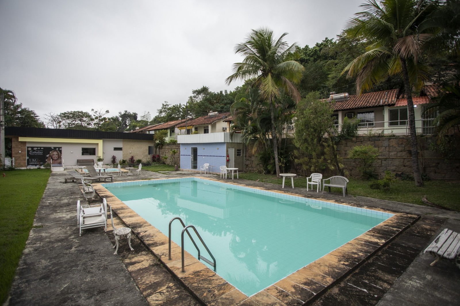 piscina do retiro dos artist - foto: Guito Moreto/agência Globo